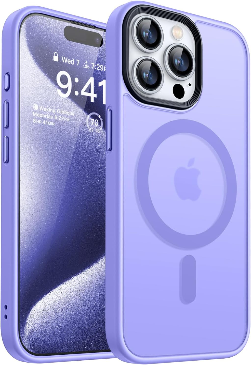 CASEKOO iPhone 14 pro ケース パープル 紫 MagSafe Amazon.com: CASEKOO Designed Case for iPhone 14 Pro Max with