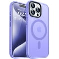 thumbnail image 1 of Entronix Phone Case Compatible with Magsafe for Apple iPhone 14 Pro Max Magnetic Case, Heavy Duty Slim Dual Layer Shockproof Magnetic Case for Apple iPhone 14 Pro Max, Purple, 1 of 6