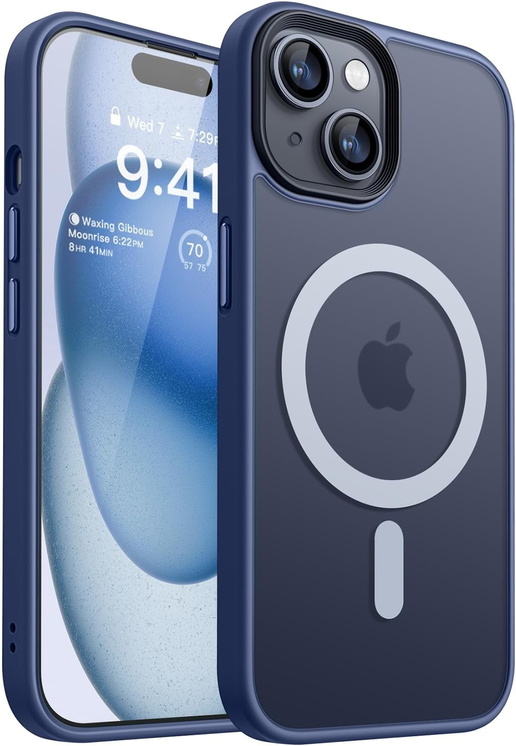 Entronix Phone Case Compatible with Magsafe for Apple iPhone 15