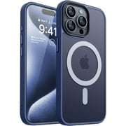 Entronix Phone Case Compatible with Magsafe for Apple iPhone 15 Pro Magnetic Case, Heavy Duty Slim Dual Layer Shockproof