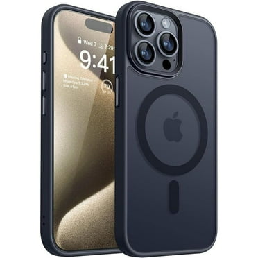 Entronix Phone Case Compatible with Magsafe for Apple iPhone 16 Pro Max Magnetic Case, Heavy Duty Slim Dual Layer Shockproof Case for Apple iPhone 16 Pro Max, Black