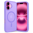 thumbnail image 1 of Entronix Phone Case Compatible with iPhone 17 Magnetic Case, Heavy Duty Slim Dual Layer Shockproof Case, Purple, 1 of 6