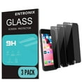 thumbnail image 1 of Entronix Privacy Screen Temperd Glass Protector for iPhone SE 2nd Generation, iPhone 8 and iPhone 7, Anti-Spy Tempered Glass Film, 3-Pack, 1 of 8