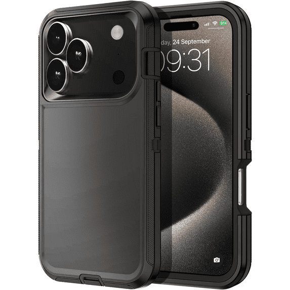 Entronix Case Compatible with iPhone 17 Pro Max - Triple-Layer Heavy Duty Protection