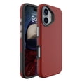 thumbnail image 1 of Entronix Protective Case Compatible with iPhone 16, Anti-Slip Hard Cover, Red, 1 of 7