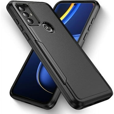 Entronix Shockproof Heavy Duty Cell Phone Case for Motorola Moto G, Black