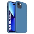 thumbnail image 1 of Entronix Silicone Case Compatible with iPhone 17e, Soft-Touch & Slim Protective Cover, Aqua Blue, 1 of 5