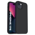 thumbnail image 1 of Entronix Silicone Case Compatible with iPhone 17e, Soft-Touch & Slim Protective Cover, Black, 1 of 5