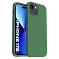 thumbnail image 1 of Entronix Silicone Case Compatible with iPhone 17e, Soft-Touch & Slim Protective Cover, Green, 1 of 5