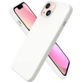 thumbnail image 1 of Entronix Silicone Case Compatible with iPhone 13, Protective Cover, White, 1 of 6
