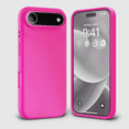 thumbnail image 1 of Entronix Silicone Case Designed for iPhone 17 Air Liquid Silicone Case, Shockproof Slim, Hot Pink, 1 of 5