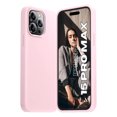 thumbnail image 1 of Entronix Silicone Case for iPhone 15 Pro Max, Protective Cover, Light Pink, 1 of 5