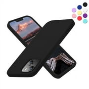 Entronix Silicone Case for iPhone 14 Plus 6.7 inch {Shock-Absorbent- Raised Edge Protection- Silicone Rubber Case Compatible with iPhone 14 Plus (6.7 inch 2022 Released) Black