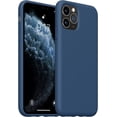 thumbnail image 1 of Entronix Silicone Soft Case Designed for iPhone 11 Pro Shockproof Durable Slim Fit, Navy, 1 of 4