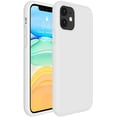 thumbnail image 1 of Entronix Silicone Case Compatible with iPhone 11, Protective Cover, White, 1 of 5
