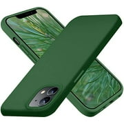 Designed for iPhone 12 Silicone Case, Protection Shockproof Dustproof Anti-Scratch Phone Case Cover for iPhone 12, Liquid Silicone Phone Case Green