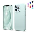thumbnail image 1 of Entronix Silicone Soft Case Designed for iPhone 13 Pro Max Shockproof Durable Slim Fit, Turquoise, 1 of 9