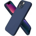 thumbnail image 1 of Entronix Silicone Soft Case Designed for iPhone 14 Plus Shockproof Durable Slim Fit, Navy, 1 of 7