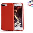 thumbnail image 1 of Entronix Silicone Case Compatible with iPhone 7 Plus / iPhone 8 Plus, Protective Cover, Red, 1 of 6