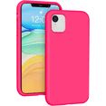 thumbnail image 1 of Entronix Silicone Case for iPhone XR, Soft-Touch & Slim Protective Cover, Hot Pink, 1 of 5