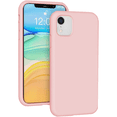 thumbnail image 1 of Entronix Silicone Case for iPhone XR, Soft-Touch & Slim Protective Cover, Light Pink, 1 of 5