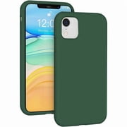 Entronix Silicone Case Compatible with iPhone XR, Protective Cover, Green