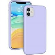 Designed for iPhone 11 Silicone Case, Protection Shockproof Dustproof Anti-Scratch Phone Case Cover for iPhone 11, Liquid Silicone Phone Case Purple