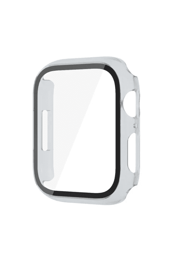 Smartwatch Protector Compatible with Apple Watch Series 11, 42mm — Snap-On Guard Bumper Full Coverage with Built-In Screen Protector, Clear