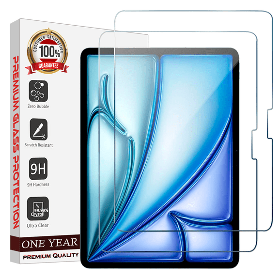 [ 2 Pack ] Entronix HD Clear Screen Protector for iPad Pro 11-inch M4 (2024), Case Friendly Easy to Install
