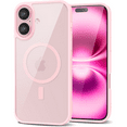 thumbnail image 1 of Entronix Transparent Magnetic Case Designed for iPhone 17 Magnetic Case for Rugged Shockproof Strong Magnetic Military Grade Drop Protection Phone Case, Pink, 1 of 6