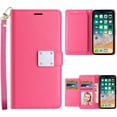 thumbnail image 1 of Entronix Wallet Case Compatible with iPhone 11, Book Style with Lanyard, Hot Pink, 1 of 5