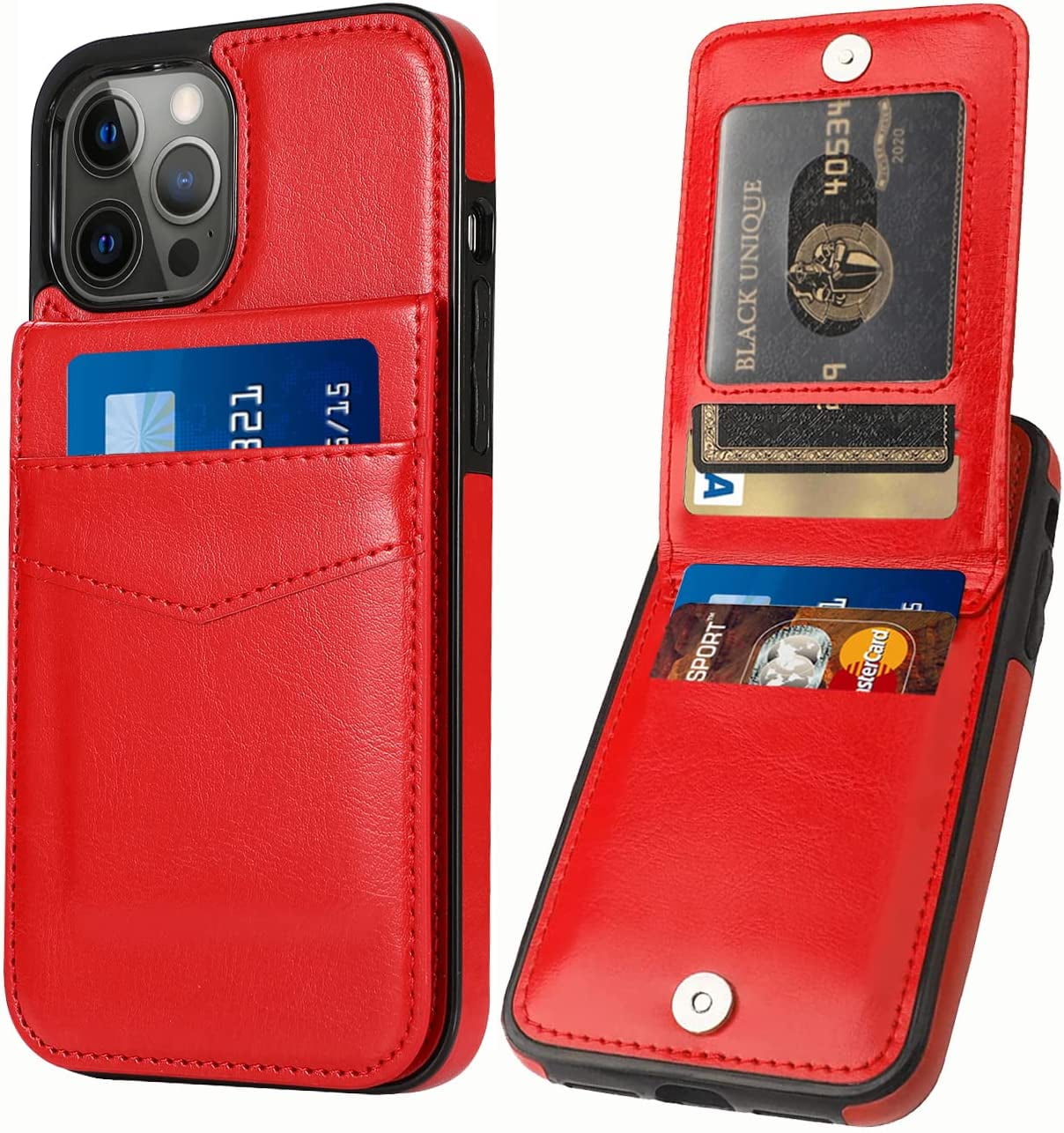 iphone 13 pro max wallet case with card holder