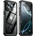 Entronix Waterproof Case for iPhone 16 Pro FullBody Protection with BuiltIn Screen Protector