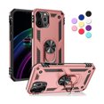 thumbnail image 1 of Entronix Heavy Duty Case Designed for iPhone 13 Pro, Rotating Ring Protective Cover, Pink, 1 of 6