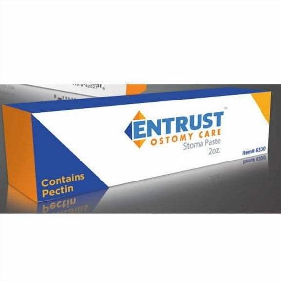 Entrust Ostomy PectinBased Paste 2 oz. Tube Part No. 6300 Qty 1
