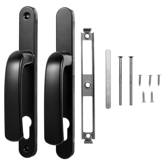 Entry Door Handle Pair for Left/Right Hand Indoor Lock Lever
