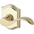 thumbnail image 1 of Entry Left Hand Curved Lever & Traditional Arch Rose, Lifetime Brass, 1 of 1