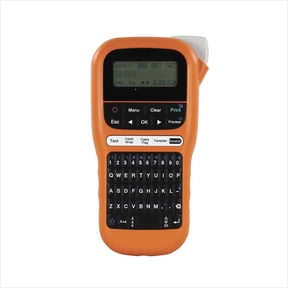 Entry Level Industrial Handheld Labeling Tool Kit - Up to 12mm Labels, Orange