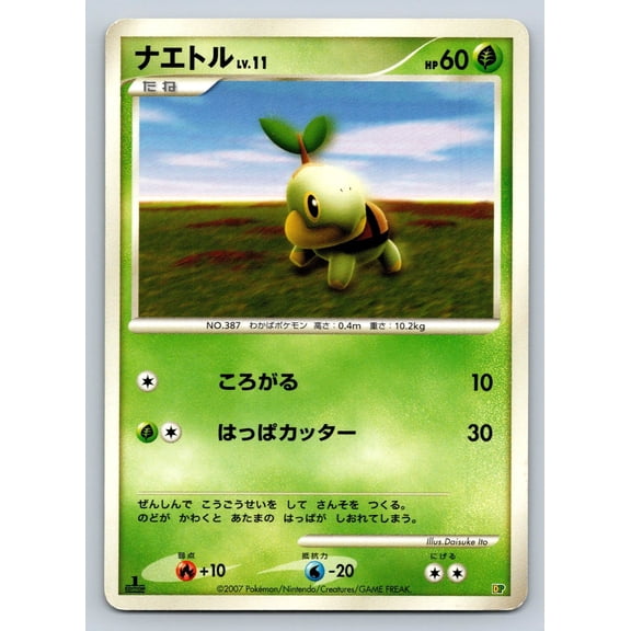 Entry Pack '08 Turtwig Regular Japanese 1st Edition