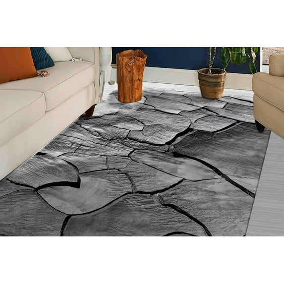 Entry Rug, Machine Washable Rug, Door Mat, Personalized Gifts, Loft Rug, Gray Rugs, View Rug, Kitchen Rug, Living Room Rug, Man Cave Rug, 2'x3' - 60x90 cm