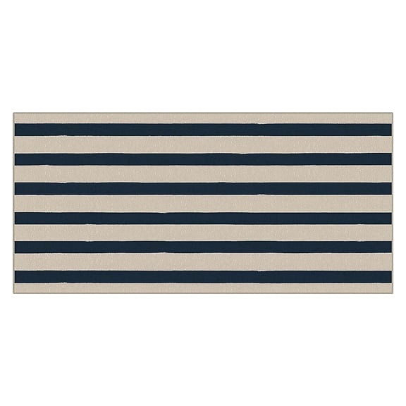 Entry Rug Small Washable Indoor Outdoor Mats For Front Door, Non Porch Rug Holiday, Stripe Throw Rugs For Living Room Bedroom Entryway Kitchen Porch Decor Area Rug (Coffee, 24*16 In)