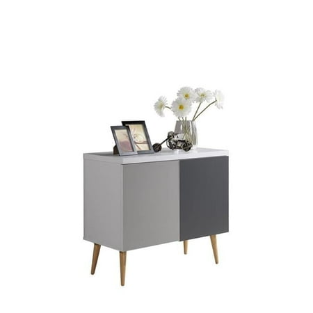 Entry Way Accent Table - White & Grey