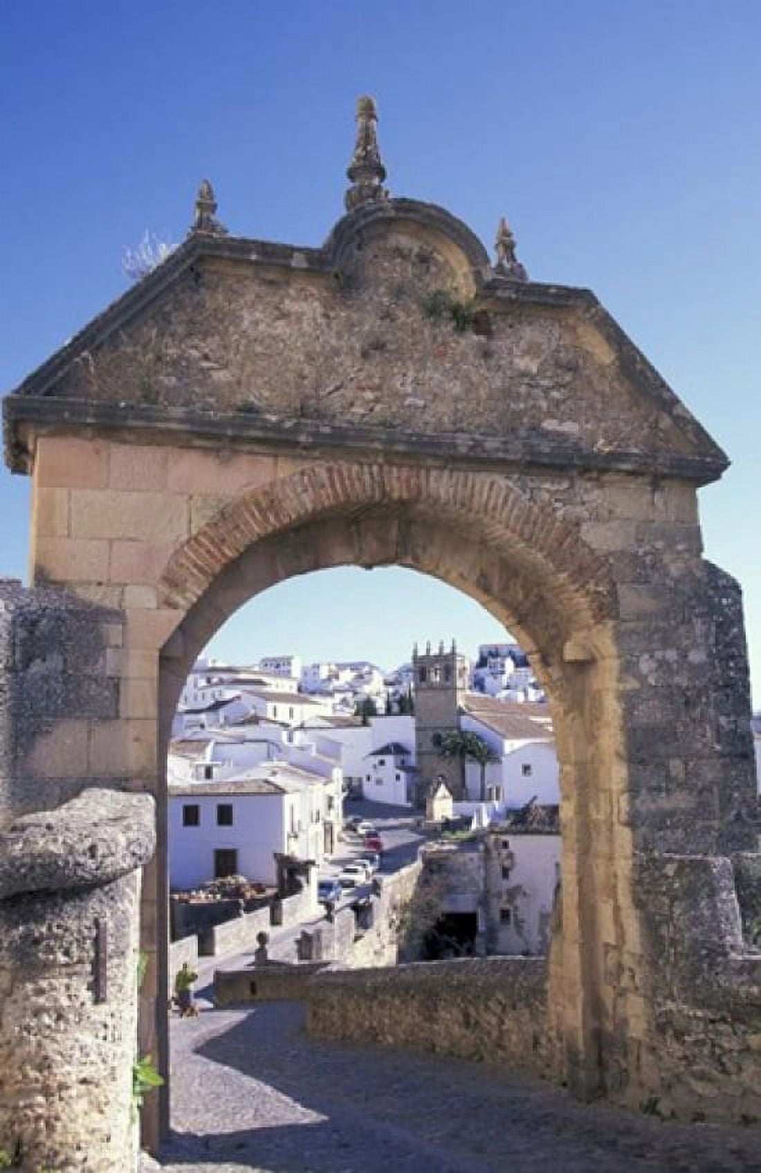 Entry to Jewish Quarter Puerta de la Exijara Ronda Spain Canvas Art - John & Lisa Merrill DanitaDelimont (23 x 36)