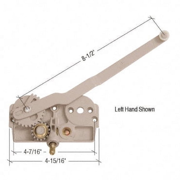 EntryGard EP27000 Truth Single Arm Operator - Left Hand