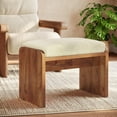 thumbnail image 1 of Entryway Bench with Removable Cushion, Upholstered Shoe Bench, 1 of 7