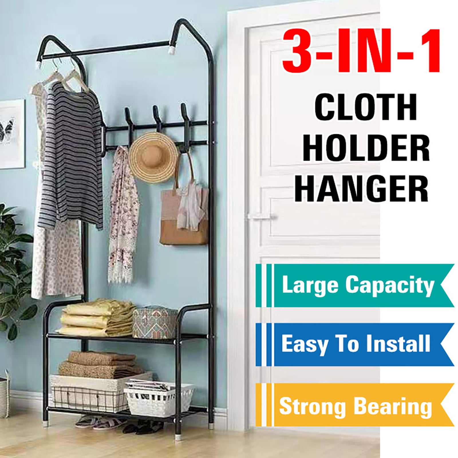Tower Coat Rack