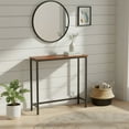 thumbnail image 1 of Entryway Console Table - Slim Design for Hallway, Living Room - Canyon Walnut, 1 of 8