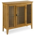 thumbnail image 1 of Entryway Curio Cabinet with Interior Light in Desert Sand, 1 of 17