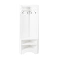 thumbnail image 1 of Entryway Hall Tree With Bench And Shoe Storage, Entryway Bench With Coat Rack, 4 Coat Hooks & Adjustable Shoe Shelf, Farmhouse Storage Bench For Hallway, Living Room, 1 of 8