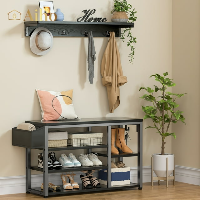 Exciting Small Entryway Bench With Shoe Storage Gallery